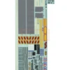 Tamiya 19495932 Aufkleber / Sticker MB Arocs 3348 Hinterkipper