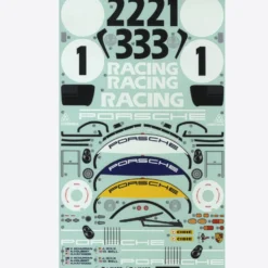 Tamiya 19494259 Aufkleber / Sticker Porsche 956 (47508)