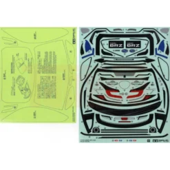 Tamiya 19490052 Aufkleber/Sticker Subaru BRZ (2021)