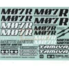 Tamiya 11428328 Aufkleber / Sticker TA-07R