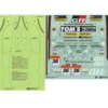Tamiya 19490062 Aufkleber / Sticker TOMs Supra (58703)