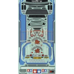 Tamiya 19495948 Aufkleber / Sticker Toyota Hilux Extra Cab
