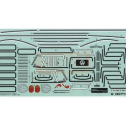 Tamiya 19495965 Aufkleber / Sticker VW Bus Samba T1 M-Chassis