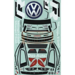 Tamiya 19494231 Aufkleber / Sticker VW Scirocco GT