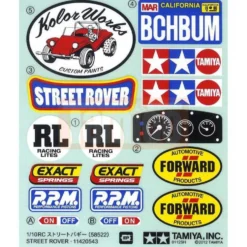 Tamiya Aufkleber Street Rover DT-02 #11420543