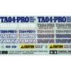 Tamiya Aufkleber TA-04 PRO 58261 #19495348