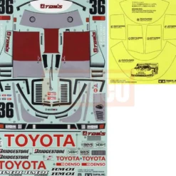 Tamiya Aufkleber Toyota Toms 84C (51486) #19495709