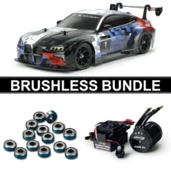 Tamiya 58751 BMW M4 GT3 Evo 2025/Launch Edition (TT-02) BRUSHLESS-BUNDLE