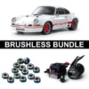 Tamiya 47507 Carrera 911 RSR 2.8 (BT-01) weiss vorlackiert BRUSHLESS-BUNDLE