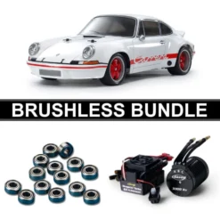 Tamiya 47507 Carrera 911 RSR 2.8 (BT-01) weiss vorlackiert BRUSHLESS-BUNDLE