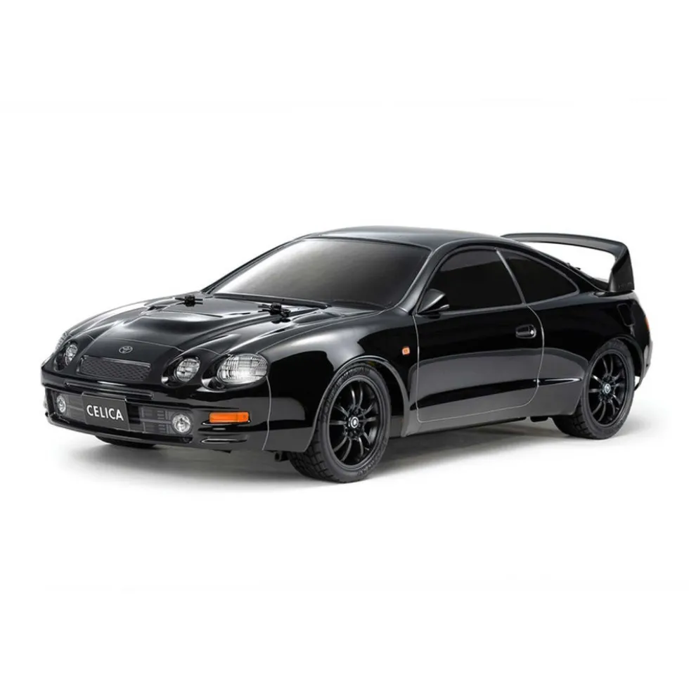 Tamiya 47510 Celica GT-Four ST205 1:10 (TT-02) Bausatz (schwarz vorlackiert)