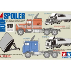 Tamiya 56546 1:14 Dachspoiler weiß für US-Trucks