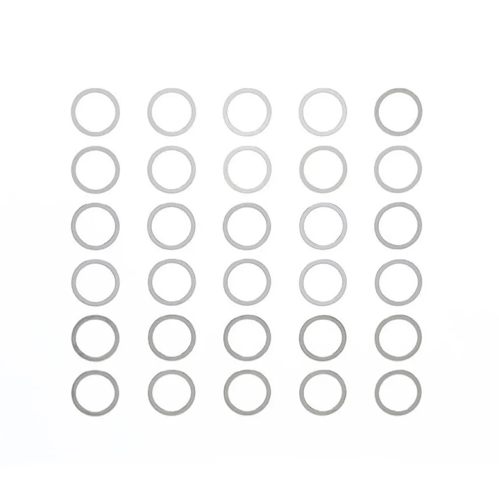 Tamiya Distanzscheiben-Set 10mm (0,1 / 0,2 / 0,3mm je 10 Stk.) #53588