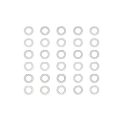 Tamiya Distanzscheiben-Set 3mm (0,1 / 0,2 / 0,3mm je 10 Stk.) #53585