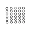 Tamiya Distanzscheiben-Set 5mm (0,1 / 0,2 / 0,3mm je 10 Stk.) #53587