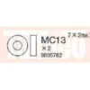 Tamiya Distanzstück 7x2mm (10) #9805762