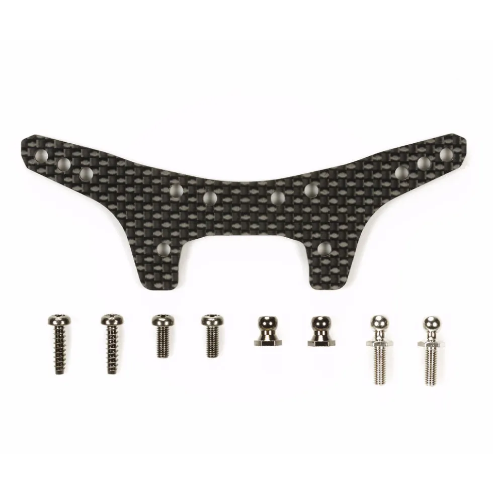 Tamiya DT-03 Carbon Dämpferbrücke hinten #54563