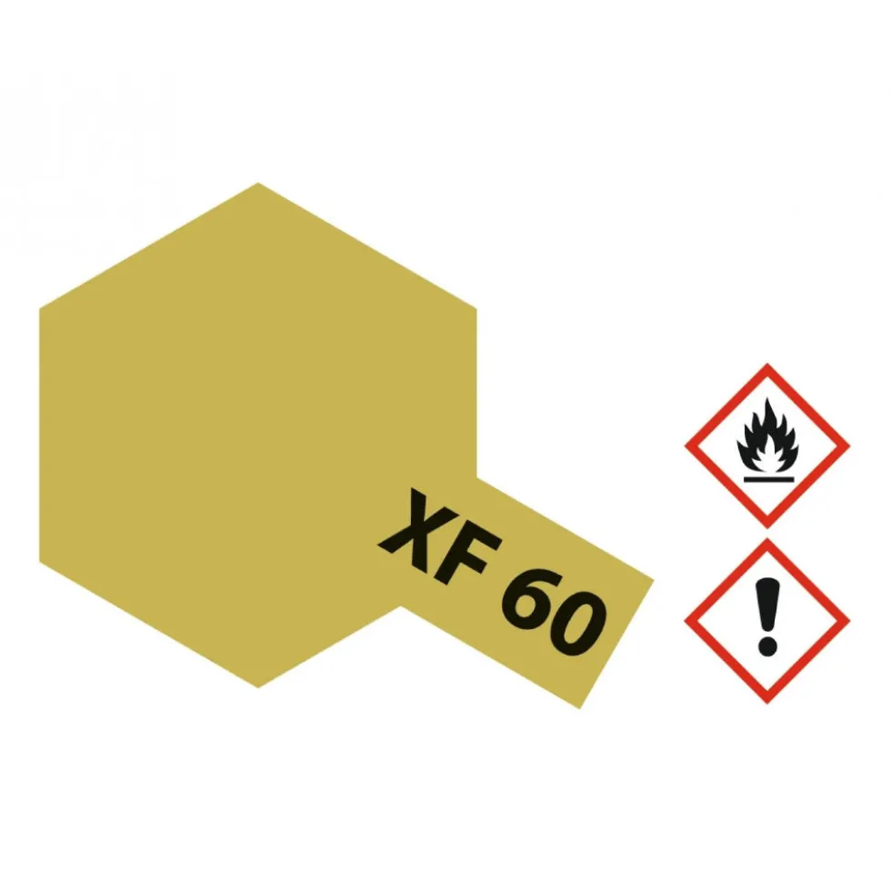 Tamiya Farbe XF-60 Dunkel-Gelb / Dark Yellow matt