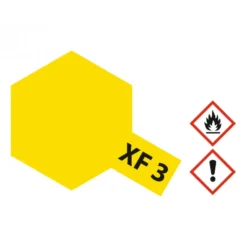 Tamiya Farbe XF-3 Gelb / Yellow matt