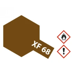 Tamiya Farbe XF-68 Nato Braun / Brown matt