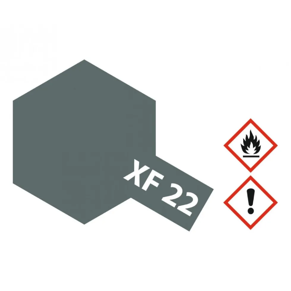 Tamiya Farbe XF-22 RLM-Grau / RLM Grey matt