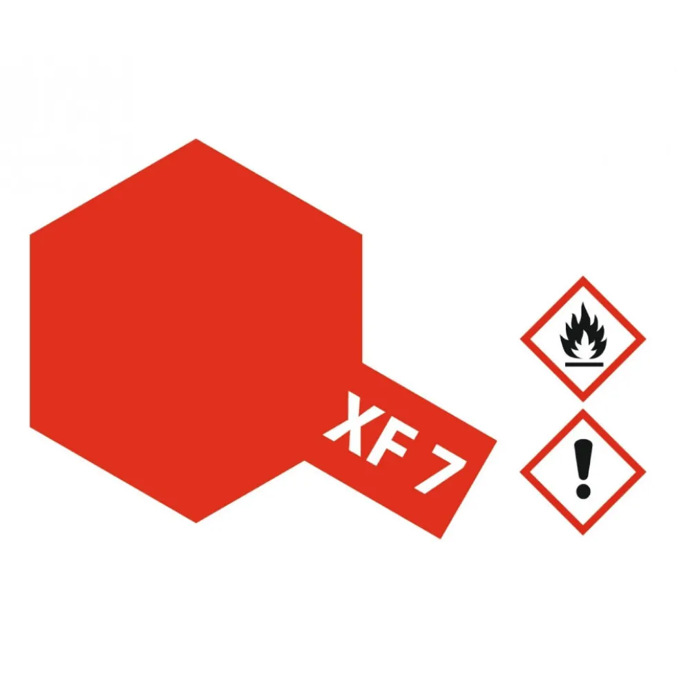 Tamiya Farbe XF-7 Rot / Red matt