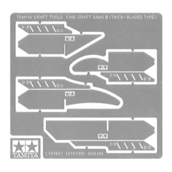 Tamiya Fine Craft Sägeblatt III (0,15mm) für Photoätz-Teile #74105