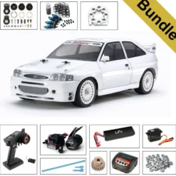 Tamiya 58691 Ford Escort Custom TT-02 BUNDLE "Gold"
