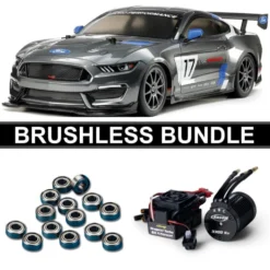 Tamiya 58664 Ford Mustang GT4 TT-02 BRUSHLESS-BUNDLE