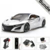 Tamiya 58634 Honda NSX 2016 (TT-02) BUNDLE "Silber"