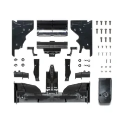Tamiya H-Teile/J-Teile SCHWARZ (Front-/Heck-Flügel) Ferrari F2012 #51525