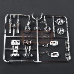 Tamiya 19004512 H-Teile Karosserieanbauteile (verchromt) Citroen 2CV