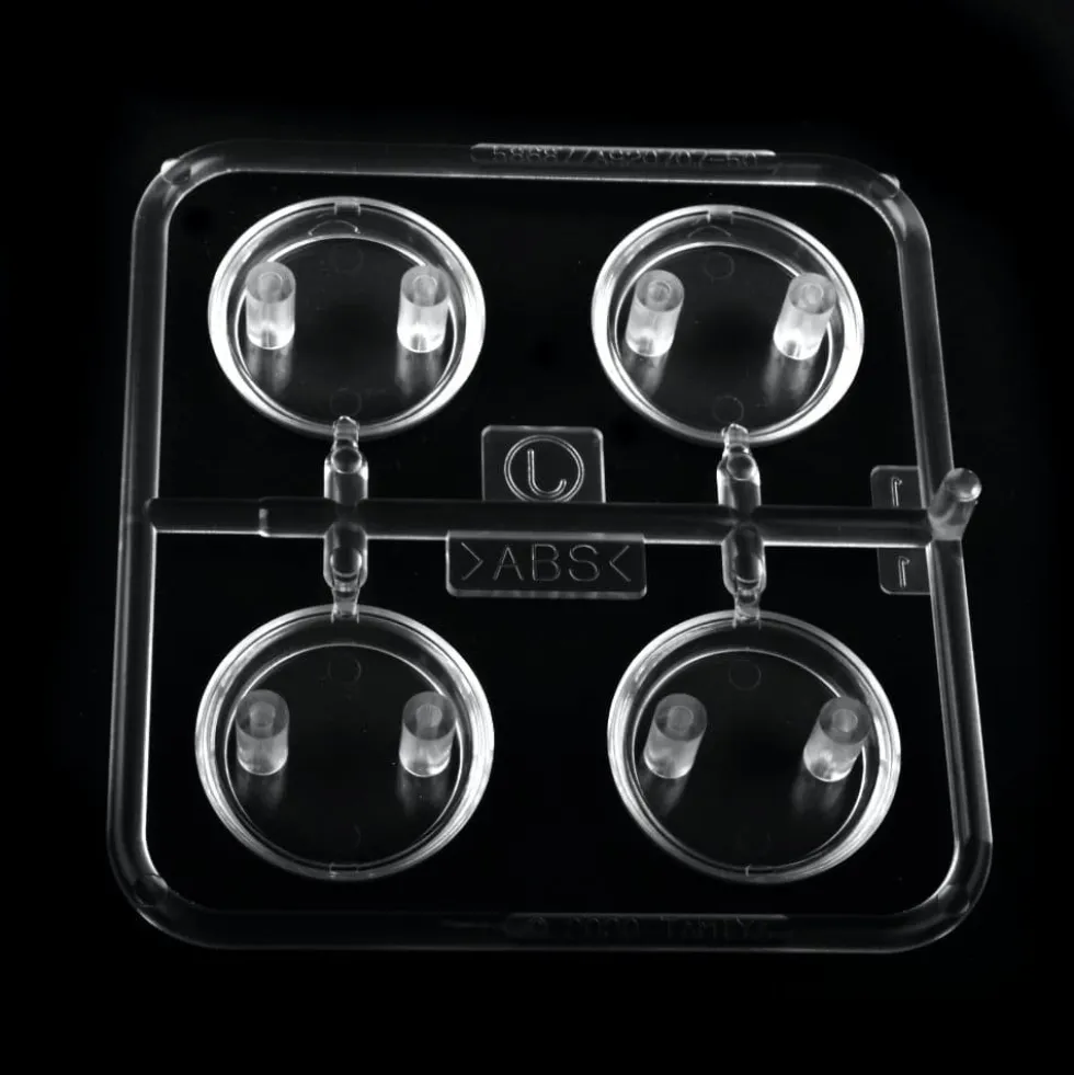 Tamiya 19115527 J-Teile Scheinwerfer-Linsen Ford Escort Mk.II Rally