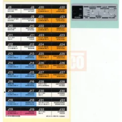 Tamiya 19495757 Kabel-Aufkleber / Sticker MFC-03 (56523)