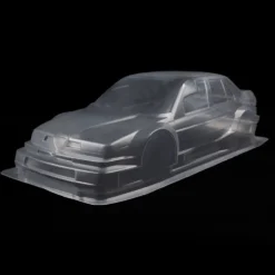 Tamiya 11825853 Karosserie Alfa Romeo 155 V6 TI ohne Anbauteile (unlackiert)