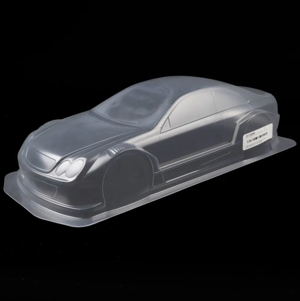 Tamiya 11820085 Karosserie Mercedes-Benz CLK-DTM 2002 AMG (unlackiert/ungebohrt) ohne Anbauteile