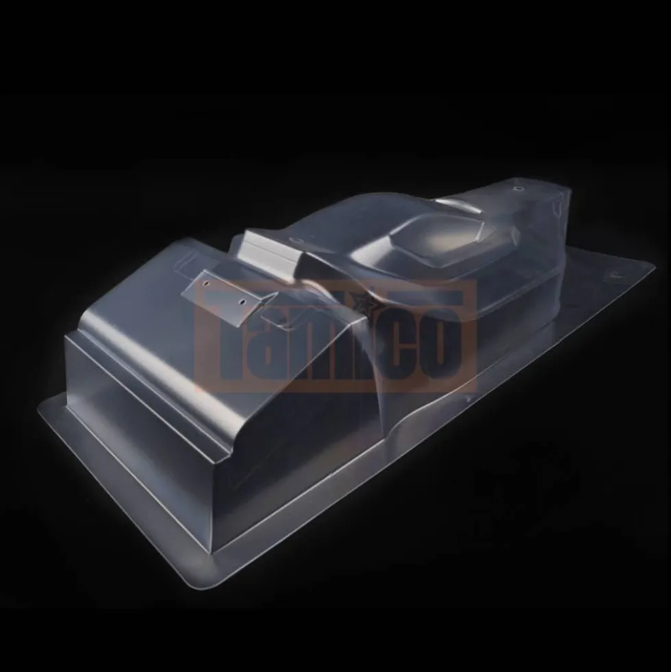 Tamiya 11825880 Karosserie mit Heckflügel Plasma Edge II (unlackiert)