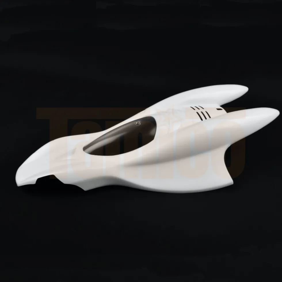 Tamiya Karosserie Saint Dragon (weiss vorlackiert)