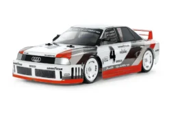Tamiya 51751 Karosserie-Satz Audi 90 quattro Racing Radstand: 251mm (unlackiert)