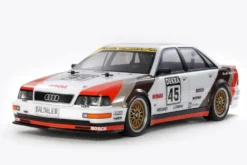 Tamiya 51653 Karosserie-Satz Audi V8 Tourenwagen vorgebohrt/unlackiert