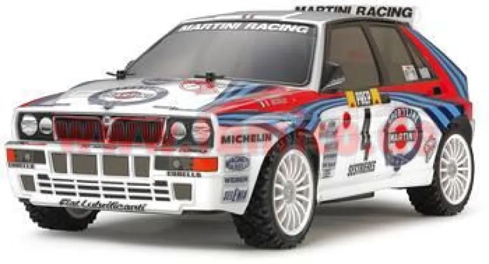 Tamiya Karosserie-Satz Lancia Delta Integrale (vorgebohrt)