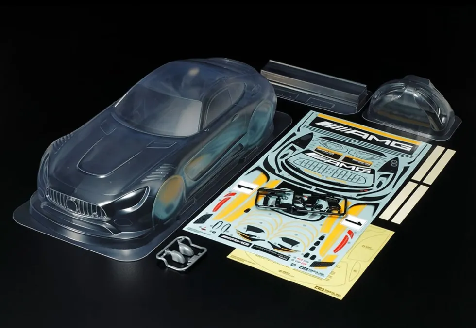 Tamiya Karosserie-Satz Mercedes-AMG GT3 (unlackiert)