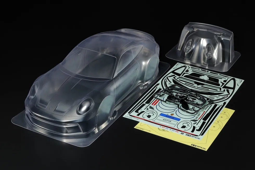 Tamiya 51705 Karosserie-Satz Porsche 911 GT3 992 (unlackiert)