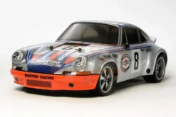 Tamiya 51543 Karosserie-Satz Porsche 911 Carrera RSR Martini (unlackiert)