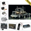 Tamiya 56336 King Hauler (schwarz vorlackiert) BUNDLE "Gold"