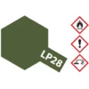 Tamiya 82128 Kunstharz-Farbe LP-28 Braunoliv matt 10ml