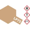 Tamiya 82175 Kunstharz-Farbe LP-75 Buff / Gelbbraun matt 10ml