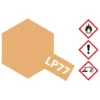 Tamiya 82177 Kunstharz-Farbe LP-77 Hellbraun matt DAK42 10ml