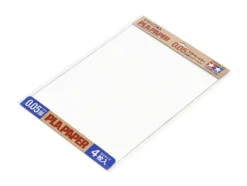 Tamiya 69948 Kunststoff-Platte 0,05mm (4) weiß 250x353mm B4