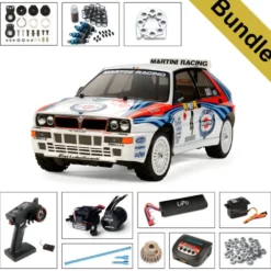 Tamiya 58570 Lancia Delta Integrale TT-02 BUNDLE "Gold"